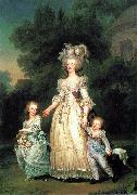 Adolf-Ulrik Wertmuller Marie Antoinette with her children Germany oil painting artist